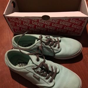Van’s Seafoam Shoes